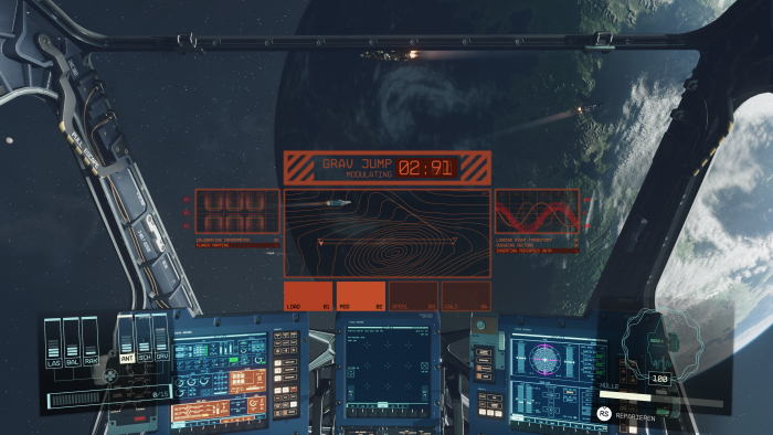 Der Countdown für das Durchstarten läuft. (Bild: Bethesda/Screenshot: Golem.de)